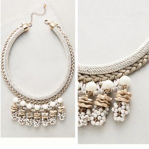 Anthropologie Garten Bib necklace